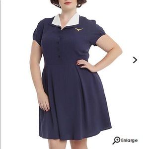 HerUniverse Agent Carter Dress plus sz (16/18) NWT